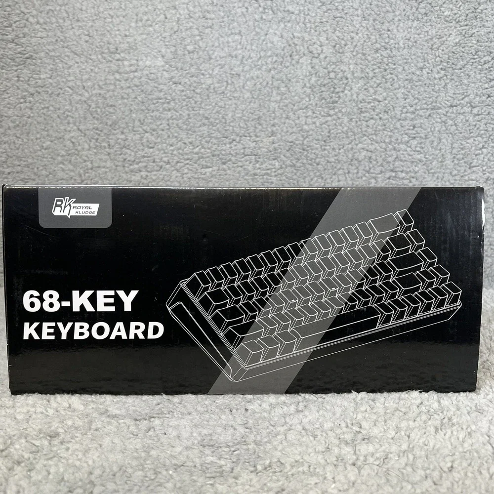 Royal Kludge RK68 Gaming Wireless‎ Swappable 65% Mechanical Bluetooth Keyboard